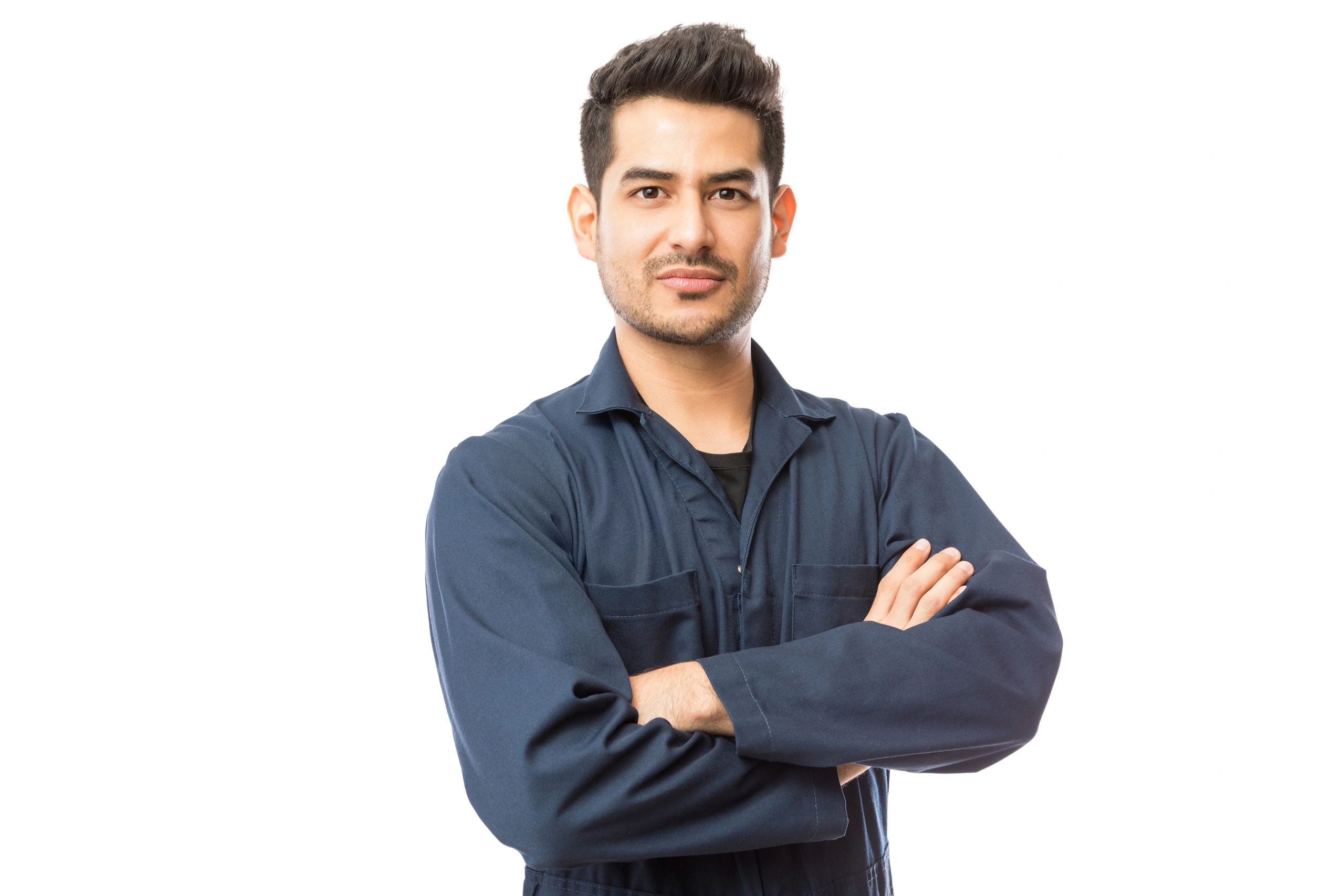 ASE certified mechanic portrait