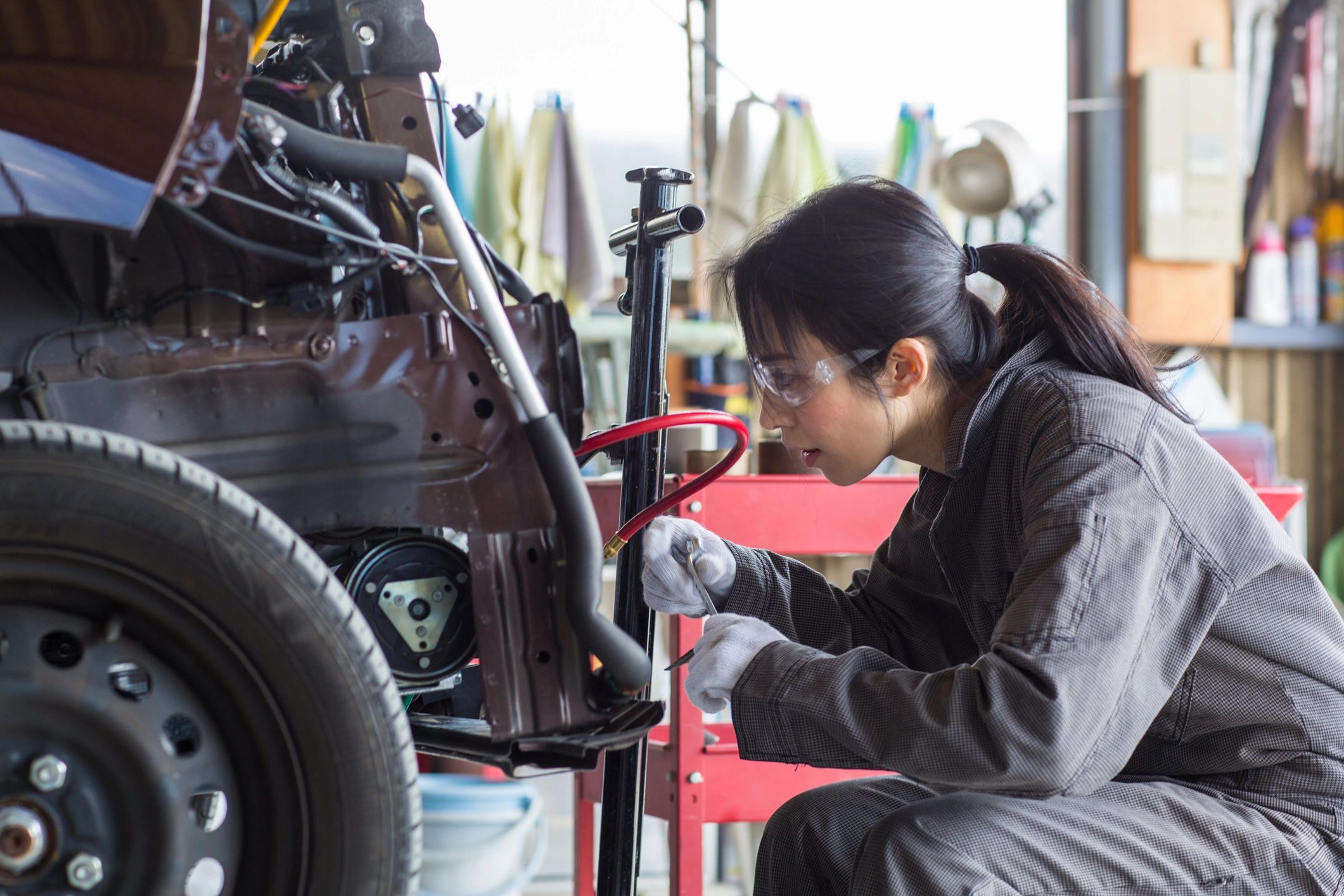 Japanese car repair shop